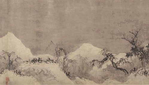 既喜之官去,相看复黯然;一身留绝塞,万里羡长鞭;路入雄关断,山当 | 清·戴梓 送王司马台铉